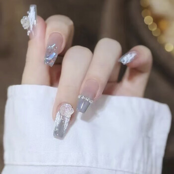 卡洛特穿戴甲片美甲贴片24片假指甲片可穿戴可拆卸果冻胶(含工 卡洛特穿戴甲片美甲贴片24片假指甲片可穿戴可拆卸果冻胶(含工